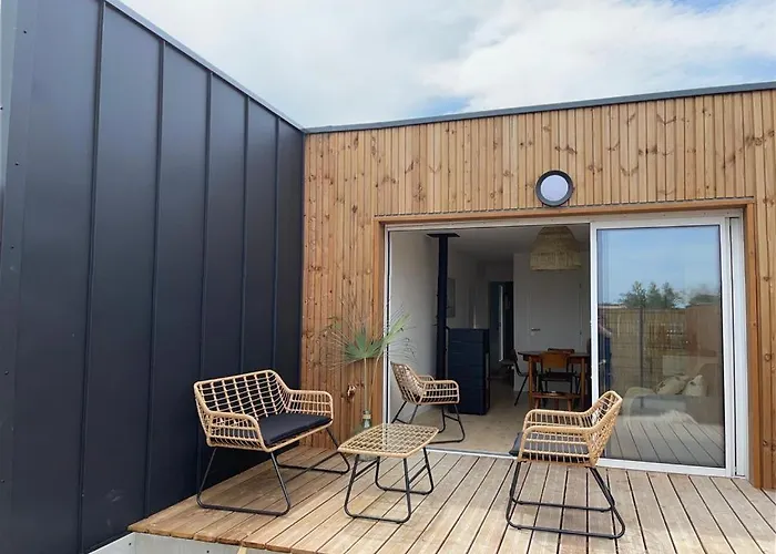 Maison De Vacances 2 Personnes, Ossature Bois, A Saint Gilles Croix De Vie 85